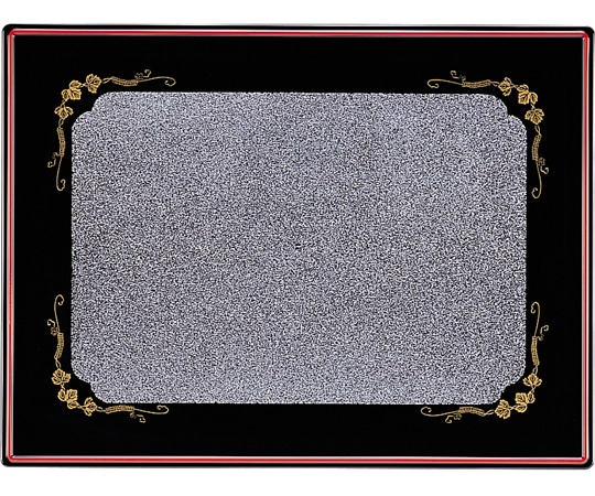 福井クラフト 2尺 長手万葉膳用天板 銀平目､蔦唐草/梨地 11061111 1個（ご注文単位1個）【直送品】