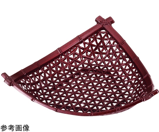 福井クラフト 7寸 やすらぎ三角皿 茶パール 51272399 1個（ご注文単位1個）【直送品】