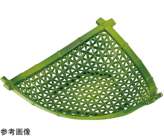 福井クラフト 5.5寸 やすらぎ三角皿 若竹 51030941 1個（ご注文単位1個）【直送品】