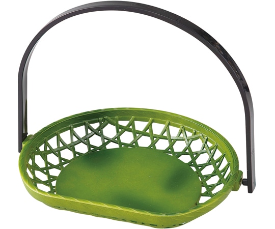 福井クラフト 6寸 半月手提篭 若竹 55203790 1個（ご注文単位1個）【直送品】