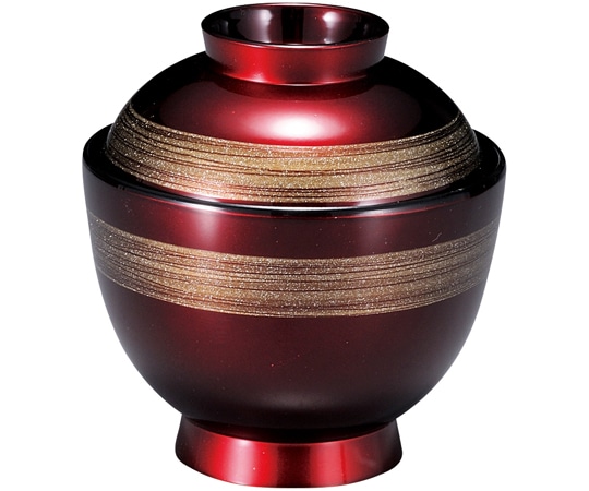 福井クラフト 耐熱3.5寸 玉子椀 ワイン/銀カスリ 内黒 31006360 1個（ご注文単位1個）【直送品】