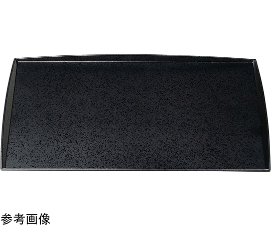 福井クラフト 尺1 角わたらせ盆 黒SLタタキ 50412150 1個（ご注文単位1個）【直送品】