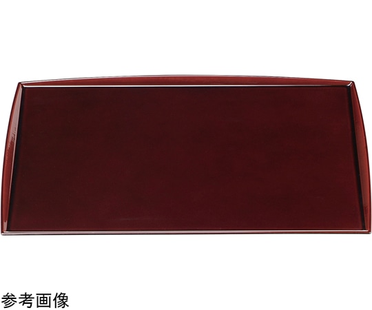 福井クラフト 尺1 角わたらせ盆 溜SH塗 50412110 1個（ご注文単位1個）【直送品】