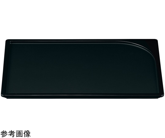 福井クラフト 尺4 袖型盆 新ブラッククロス弱SL天黒 11017160 1個（ご注文単位1個）【直送品】