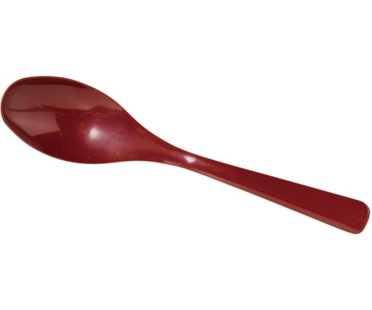 福井クラフト 耐Aディッシュ無地スプーン 赤OM 81017570 1個（ご注文単位1個）【直送品】