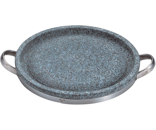 福井クラフト 30cm 両手付石皿 60000840 1個（ご注文単位1個）【直送品】