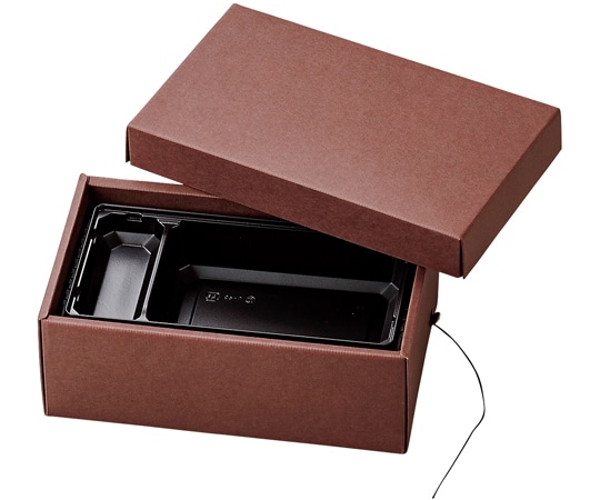 福井クラフト 22.1cm 竹重加熱式(仕切・発熱剤付)50セット 62164440 1個（ご注文単位1個）【直送品】