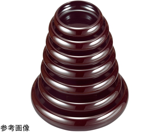 福井クラフト 9寸 寿冠鉢 新溜内黒 50260760 1個（ご注文単位1個）【直送品】