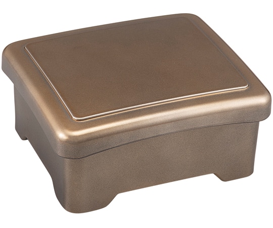 福井クラフト 新光月丼重(内隅丸)ブロンズメタル内朱(蓋親) 40420500 1個（ご注文単位1個）【直送品】