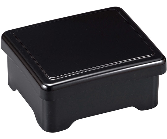 福井クラフト 耐熱天竜丼重 黒内朱(蓋親) 40430190 1個（ご注文単位1個）【直送品】