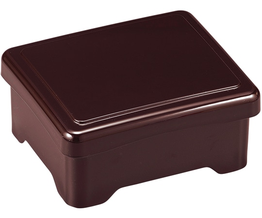 福井クラフト 耐熱天竜寺丼重 新溜内朱(蓋親) 40430200 1個（ご注文単位1個）【直送品】