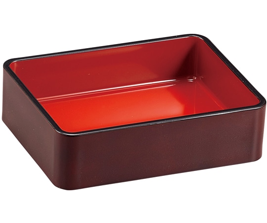 福井クラフト こしまる丼重 新溜内朱(中子) 40430075 1個（ご注文単位1個）【直送品】