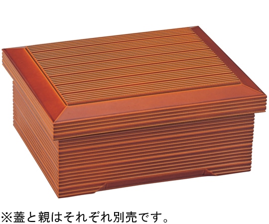 福井クラフト 源氏丼重 春慶(蓋) 42021221 1個（ご注文単位1個）【直送品】