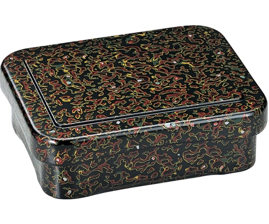 福井クラフト 隅丸 小丼重 貝堆朱内朱(蓋親) 45151230 1個（ご注文単位1個）【直送品】