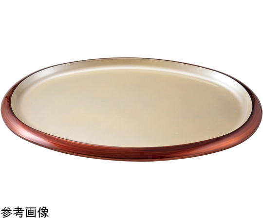 福井クラフト 尺8 宴小判盛皿 黄金銀彩天べっ甲 55203140 1個（ご注文単位1個）【直送品】