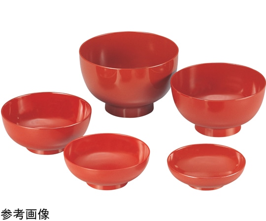 福井クラフト 3.4寸 入子椀 朱2度塗 35051220 1個（ご注文単位1個）【直送品】