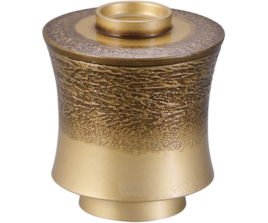 福井クラフト 糸巻小吸物椀 絞り墨入れ金内黒 33502350 1個（ご注文単位1個）【直送品】