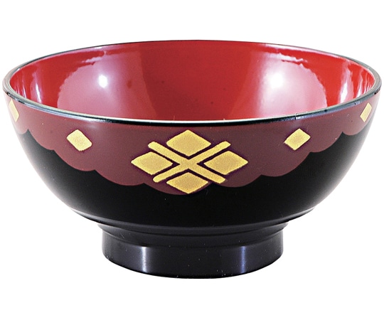 福井クラフト 平泉わんこ(お子様)椀 黒正法寺 45021140 1個（ご注文単位1個）【直送品】