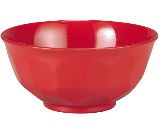 福井クラフト やすらぎ亀甲飯椀 朱乾漆内朱 55000540 1個（ご注文単位1個）【直送品】