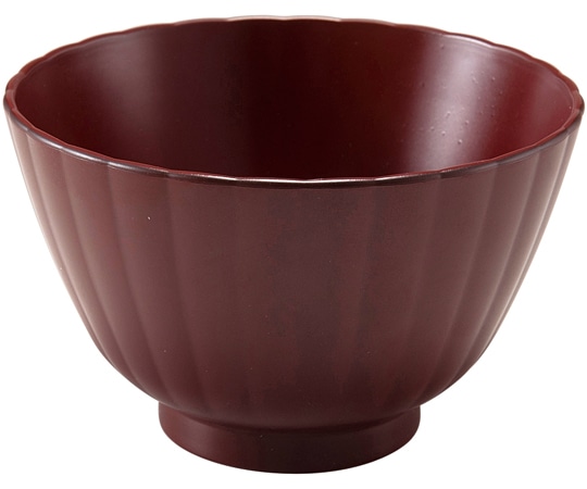 福井クラフト φ114菊汁椀 吟朱 33710070 1個（ご注文単位1個）【直送品】