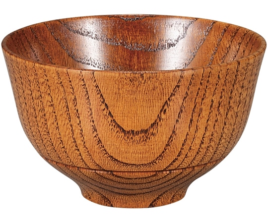 福井クラフト 木製一筋汁椀 摺り漆 31005795 1個（ご注文単位1個）【直送品】