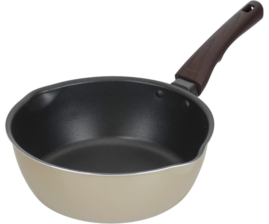 和平フレイズ ディアエクリュ IH深型フライパン 22cm RB-2669 1個（ご注文単位1個）【直送品】