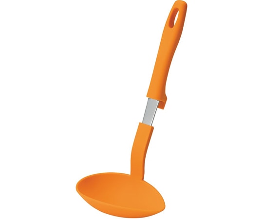 田辺金具 抗菌耐熱ミニレードル オレンジ  1個（ご注文単位1個）【直送品】