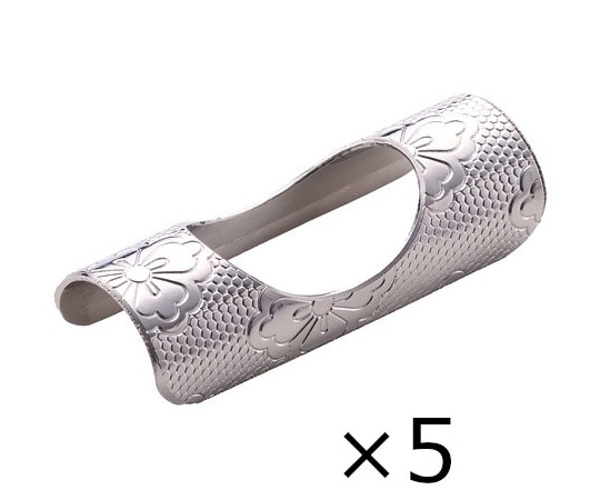 田辺金具 和柄 箸まくら 5P ニッケルシルバー 1セット(5個入)  1セット（ご注文単位1セット）【直送品】