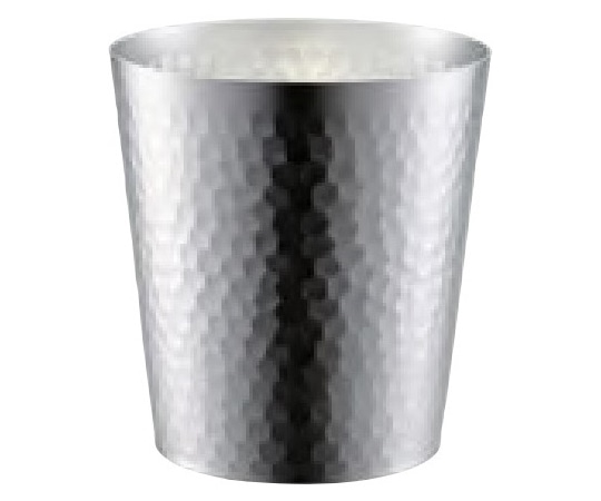 田辺金具 華ロックグラス槌目300ml艶消し  1個（ご注文単位1個）【直送品】