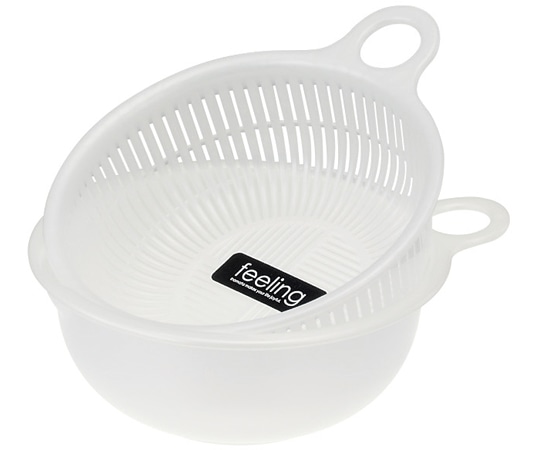 イノマタ化学 フィーリング ミニざるボール パールホワイト #549 1個（ご注文単位1個）【直送品】