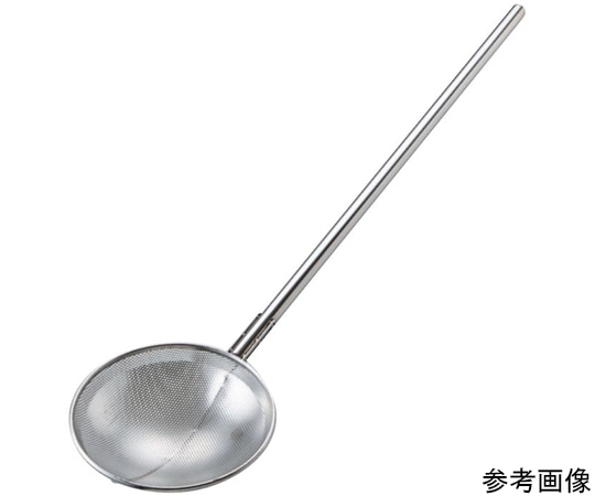 神子島製作所 PE 18-8パンチング網ヒシャク 柄長1000mm 30cm 1個（ご注文単位1個）【直送品】