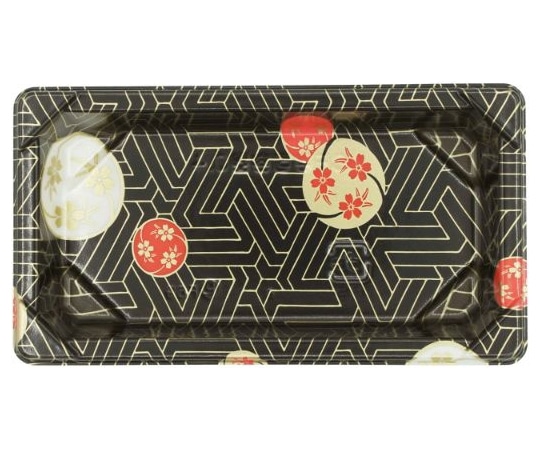 中央化学 寿司容器 CF寿司容器L 0.4 華紋 身 1800枚 134072 1ケース(ご注文単位1ケース)【直送品】