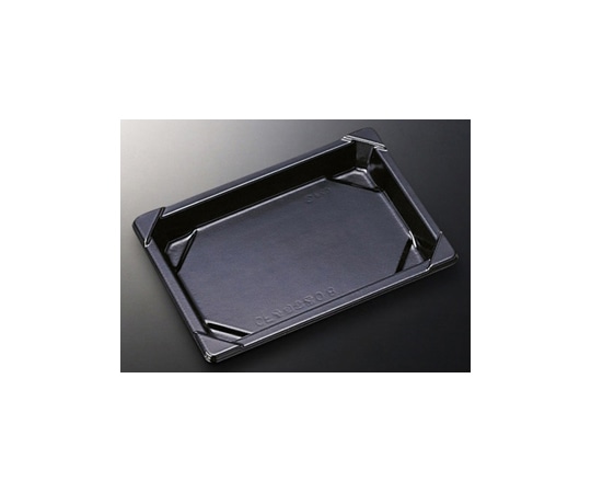 中央化学 寿司容器 CF寿司容器L 0.8 黒-BL 身 1200枚 134650 1ケース(ご注文単位1ケース)【直送品】