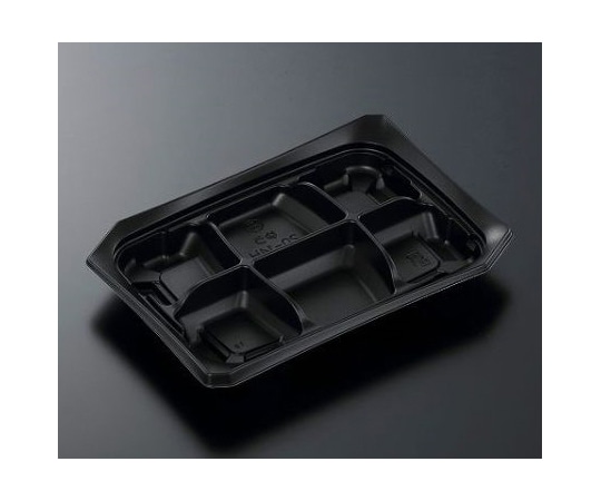 中央化学 惣菜容器 CTゆう 20-14H BK 身 1000枚 614792 1ケース(ご注文単位1ケース)【直送品】