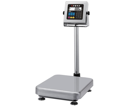 エー・アンド・デイ 防水・防塵デジタル台はかり(検定済品)200kg HV-200KCWP-K 1個（ご注文単位1個）【直送品】