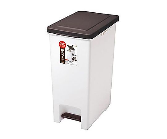 アズワン 283x428x580mm/45.0L ダストボックス(ペダル開閉) EA995AA-199 1個（ご注文単位1個）【直送品】