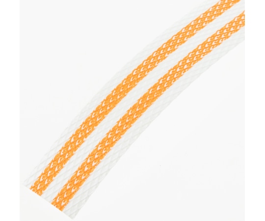 紺屋商事 KCNB PPバンド手仕事用 15mm×50m 白オレンジST色 01121515 1個(ご注文単位1個)【直送品】