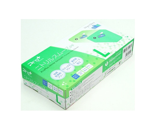 宇都宮製作 Pro+ニトリルスムース パウダーフリー L ピンク 200枚×10箱入 NBR0356PF-PB-L 1ケース（ご注文単位1ケース）【直送品】