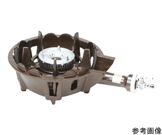 タチバナ製作所 ハイカロリーコンロ(LPガス)種火なし 二重・羽根なし 525×330×130mm TS-205 二重羽根なし(種火なし) 1個（ご注文単位1個）【直送品】