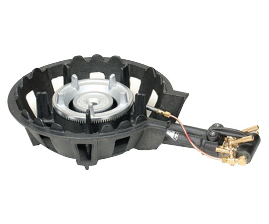 タチバナ製作所 ハイカロリーコンロ(都市ガス)パイロット(種火付)二重・羽根なし 525×330×130mm TS-205P 二重羽根なし(パイロット種火付) 1個（ご注文単位1個）【直送品】