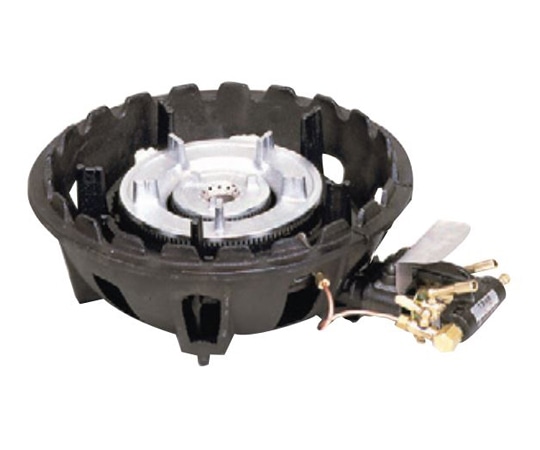 タチバナ製作所 ハイカロリーコンロ(LPガス)パイロット(種火付)二重・羽根付(卓上用)415×330×140mm TS-218P 二重羽根付(パイロット種火付) 1個（ご注文単位1個）【直送品】