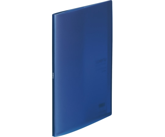 LIHITLAB SOERU クリヤーブック A4S型 ポケット10枚 ネイビー N8100-11 1冊(ご注文単位1冊)【直送品】