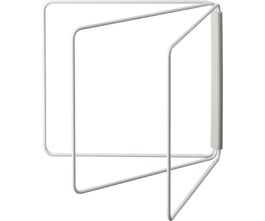 山崎実業 折り畳み布巾ハンガー プレート ホワイト 7979 1個（ご注文単位1個）【直送品】