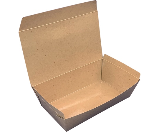 北原産業 紙製惣菜容器 テイクボックス 25枚×16袋入 150FPUB(PP) 1ケース（ご注文単位1ケース）【直送品】