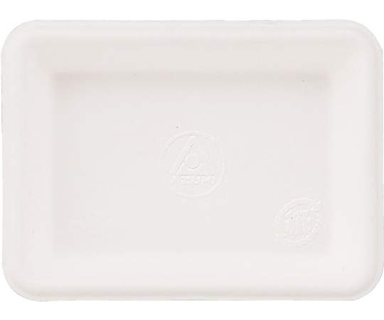 アヅミ産業 P-1 紙製小皿 白 4000個入 8E18-21 1箱(ご注文単位1箱)【直送品】