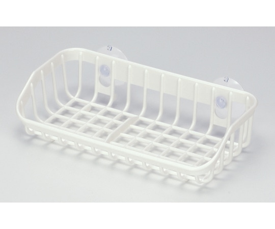 イノマタ化学 ラインタワシ入れ(吸盤付き)ホワイト #4301 1個（ご注文単位1個）【直送品】