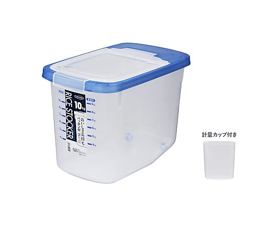 岩崎工業 スライド米びつ10型(ダブルパッキン付) B-1913CB 1個（ご注文単位1個）【直送品】