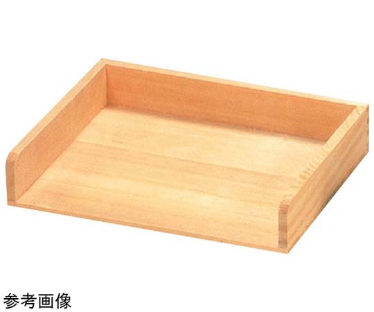 雅漆工芸 木製 作り板チリトリ型(サワラ材)大  1個（ご注文単位1個）【直送品】