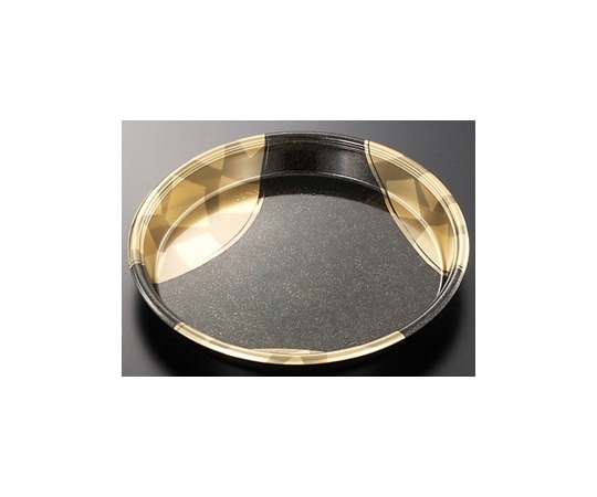 中央化学 寿司容器 DX丸桶 50 金砂目-BK 身 10枚入 106914 1袋(ご注文単位1袋)【直送品】