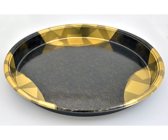 中央化学 寿司容器 DX丸桶 70 金砂目-BK 身 10枚入 106997 1袋(ご注文単位1袋)【直送品】